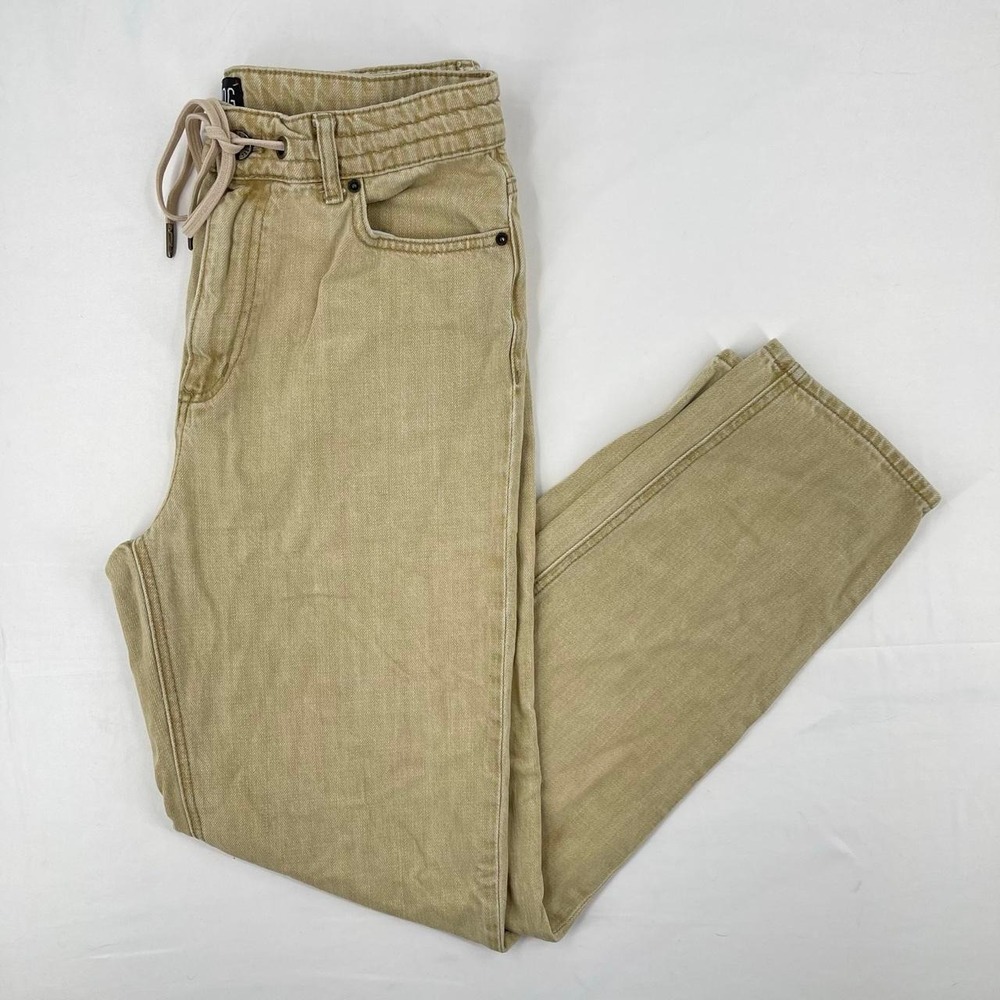 BDG Women's High Rise Khaki Jeans Drawstring Gorpcore 25 Utility Fall Granola